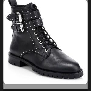 Rebecca Minkoff  Studded Moto boot Preloved Edit Collection